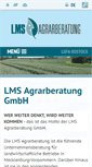 Mobile Screenshot of lms-beratung.de